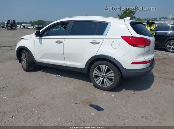 KNDPCCAC1G7808181 2016 KIA SPORTAGE White უკანა მარცხენა