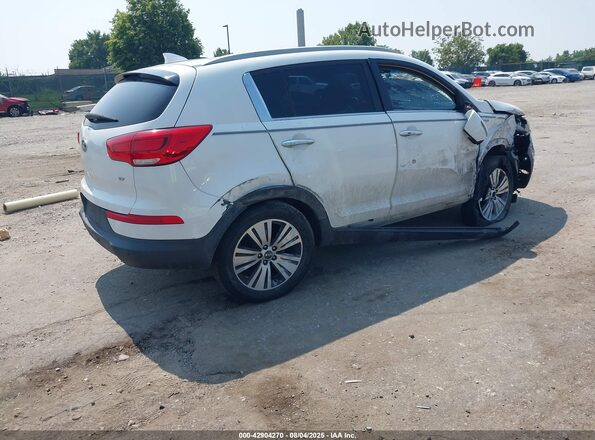 KNDPCCAC1G7808181 2016 KIA SPORTAGE White უკანა მარჯვენა