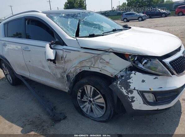 KNDPCCAC1G7808181 2016 KIA SPORTAGE White წინა ხედი