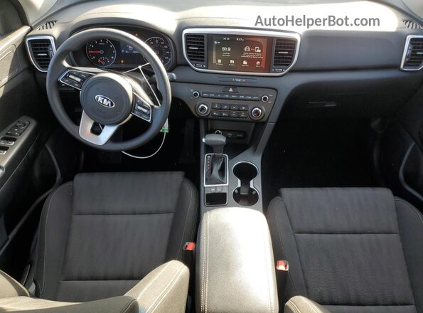 KNDPM3AC0L7823519 2020 KIA SPORTAGE White Widok deski rozdzielczej