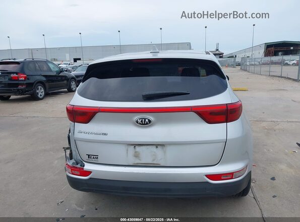 KNDPM3AC2J7341244 2018 KIA SPORTAGE Silver 