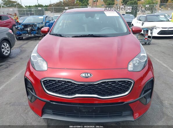 KNDPM3AC2L7742392 2020 KIA SPORTAGE Red Widok deski rozdzielczej
