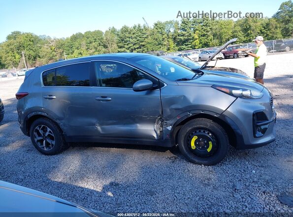 KNDPM3AC2L7827491 2020 KIA SPORTAGE Gray უკანა სალონის ხედი