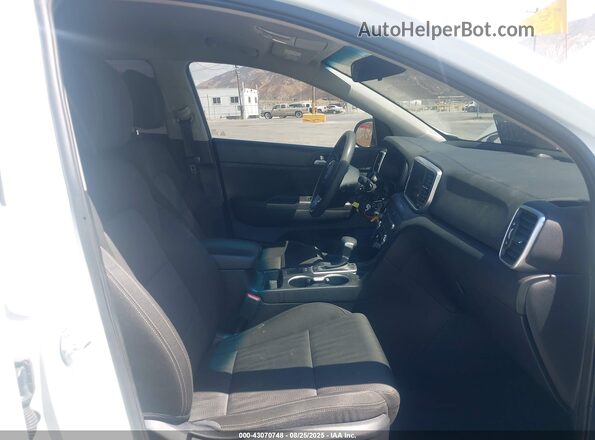 KNDPM3AC6N7001651 2022 KIA SPORTAGE White Widok wnętrza z przodu