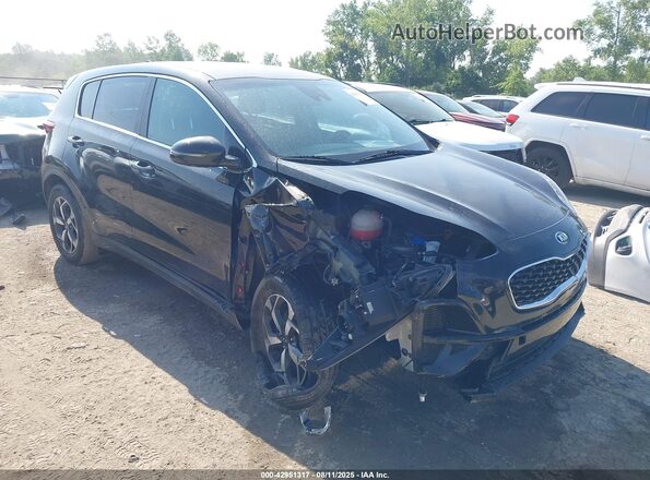 KNDPM3AC7M7881371 2021 KIA SPORTAGE Black Դիմացի տեսք