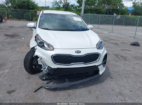 KNDPM3AC8M7937656 2021 KIA SPORTAGE White წინა ხედი