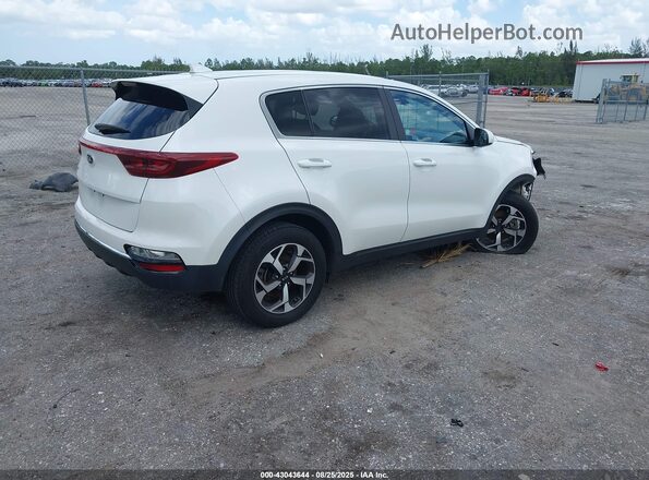 KNDPM3AC8M7937656 2021 KIA SPORTAGE White უკანა მარჯვენა