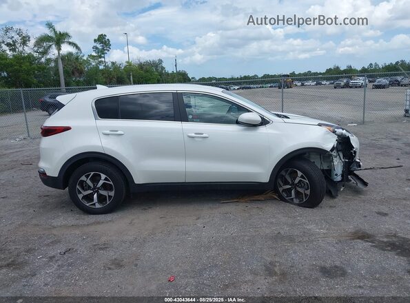 KNDPM3AC8M7937656 2021 KIA SPORTAGE White ხელსაწყოთა პანელის ხედი