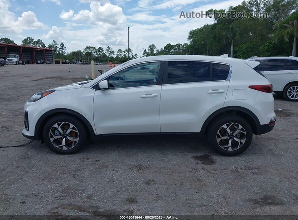 KNDPM3AC8M7937656 2021 KIA SPORTAGE White უკანა სალონის ხედი