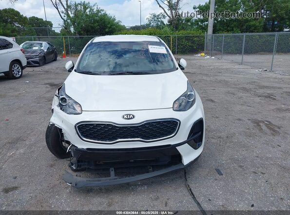 KNDPM3AC8M7937656 2021 KIA SPORTAGE White წინა პანელის ხედი