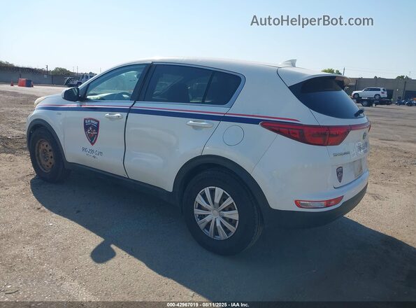 KNDPMCAC0J7467067 2018 KIA SPORTAGE White 