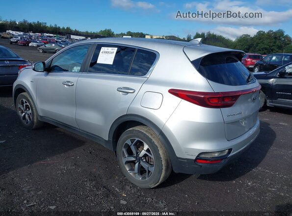 KNDPMCAC2M7903423 2021 KIA SPORTAGE Silver Հետևի ձախ