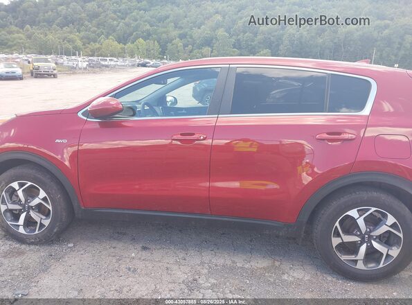 KNDPMCAC4N7008811 2022 KIA SPORTAGE Red სალონის 360-გრადუსიანი ხედი