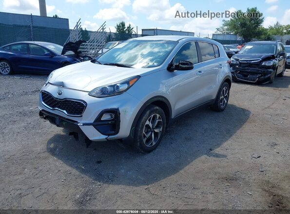 KNDPMCAC7M7895495 2021 KIA SPORTAGE Silver Передня ліва чверть
