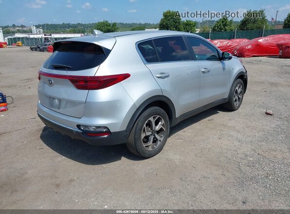KNDPMCAC7M7895495 2021 KIA SPORTAGE Silver Задня права чверть