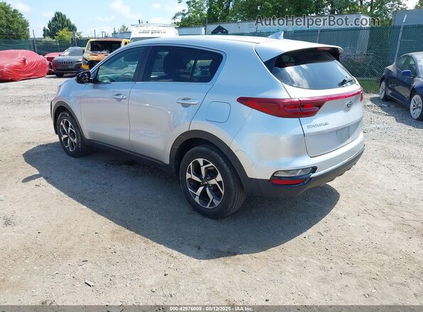 KNDPMCAC7M7895495 2021 KIA SPORTAGE Silver Задня ліва чверть