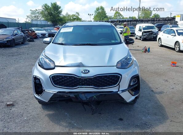 KNDPMCAC7M7895495 2021 KIA SPORTAGE Silver Вид щитка приладів