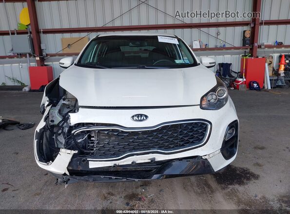 KNDPMCAC8M7904527 2021 KIA SPORTAGE White Սալոնի հետևի տեսք