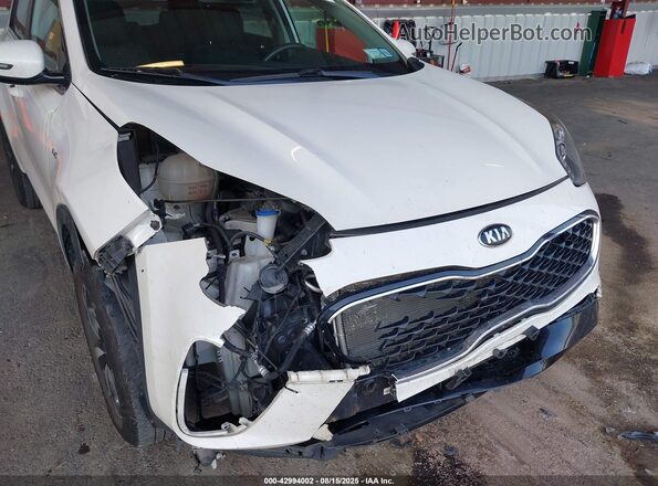 KNDPMCAC8M7904527 2021 KIA SPORTAGE White Դիմացի տեսք