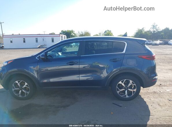 KNDPMCAC8M7914975 2021 KIA SPORTAGE Blue სალონის 360-გრადუსიანი ხედი