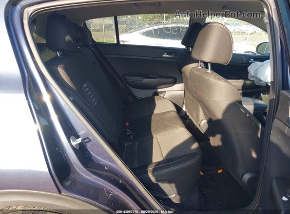 KNDPMCAC8M7914975 2021 KIA SPORTAGE Blue VIN კოდის სტიკერის ხედი