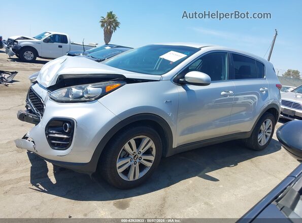 KNDPMCAC9H7063873 2017 KIA SPORTAGE Silver სალონის 360-გრადუსიანი ხედი
