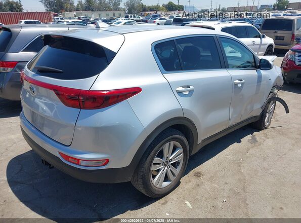 KNDPMCAC9H7063873 2017 KIA SPORTAGE Silver უკანა მარჯვენა
