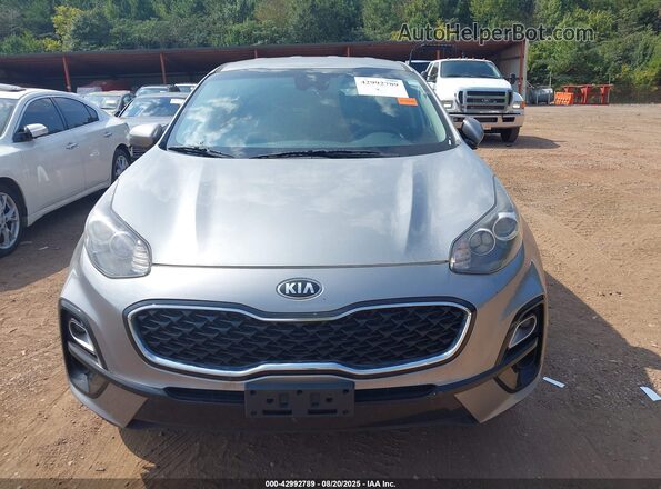 KNDPMCAC9M7942946 2021 KIA SPORTAGE Silver Առջևի վահանակի տեսք