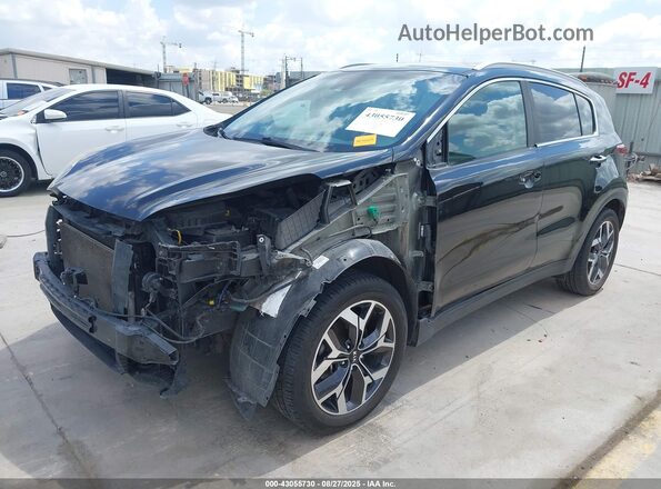 KNDPN3AC4L7635650 2020 KIA SPORTAGE Black Przód lewy