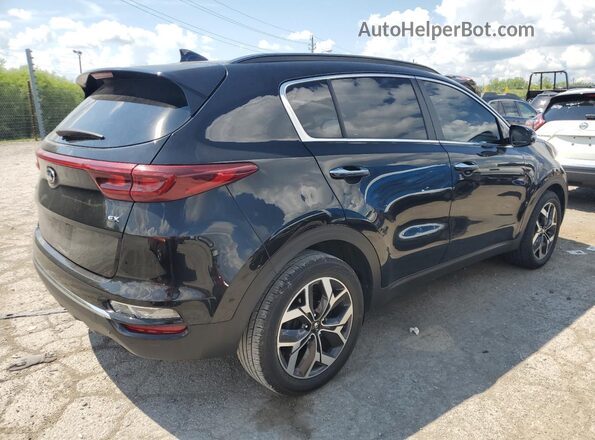 KNDPN3AC4M7858465 2021 KIA SPORTAGE Black Հետևի աջ