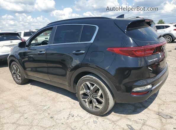 KNDPN3AC4M7858465 2021 KIA SPORTAGE Black Հետևի ձախ