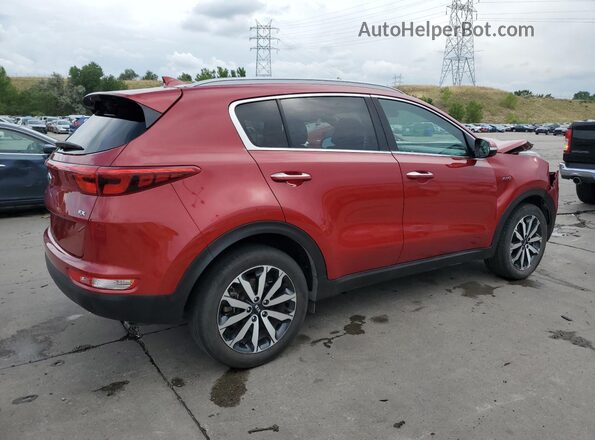 KNDPNCAC4J7405247 2018 KIA SPORTAGE Red 