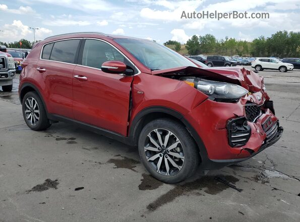 KNDPNCAC4J7405247 2018 KIA SPORTAGE Red 