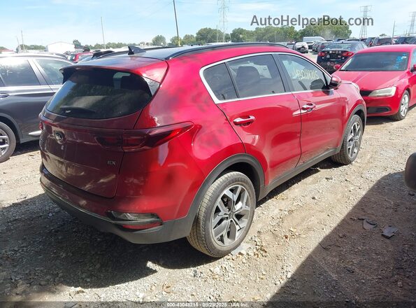 KNDPNCAC5L7700036 2020 KIA SPORTAGE Красный Задняя правая четверть