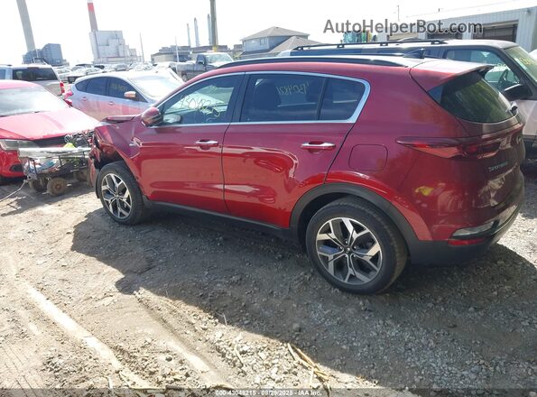 KNDPNCAC5L7700036 2020 KIA SPORTAGE Красный Панорамный вид салона 360°