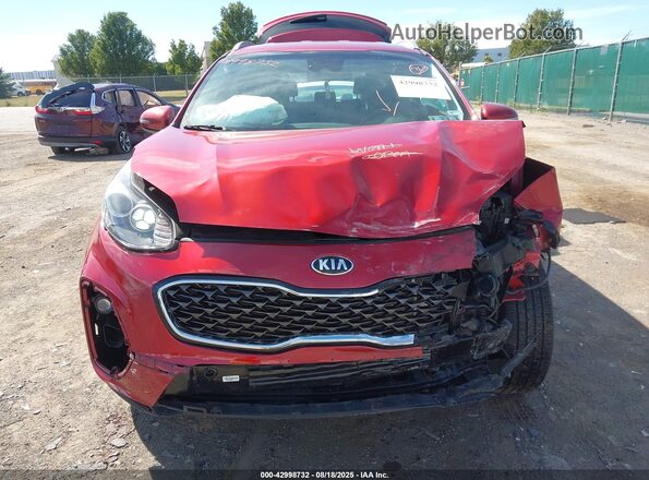 KNDPNCAC5M7918737 2021 KIA SPORTAGE Red Widok z przodu