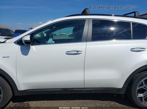 KNDPRCA68M7846141 2021 KIA SPORTAGE White Սալոնի 360 աստիճան տեսք