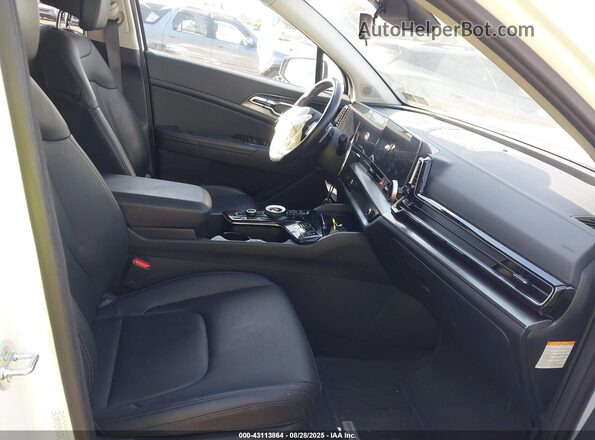 KNDPVCDG6S7195377 2025 KIA SPORTAGE HYBRID White Вид салону спереду
