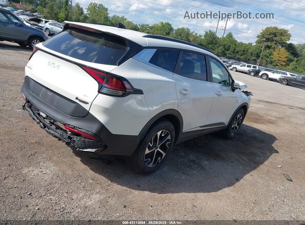 KNDPVCDG6S7195377 2025 KIA SPORTAGE HYBRID White Задня права чверть
