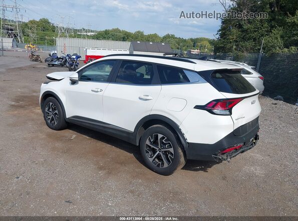 KNDPVCDG6S7195377 2025 KIA SPORTAGE HYBRID White Задня ліва чверть