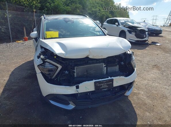 KNDPVCDG6S7195377 2025 KIA SPORTAGE HYBRID White Вид спереду
