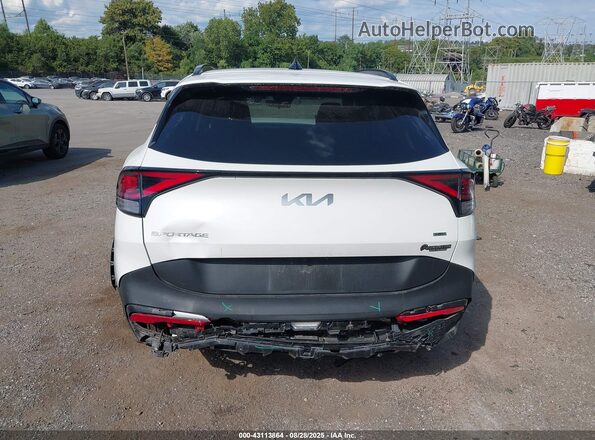 KNDPVCDG6S7195377 2025 KIA SPORTAGE HYBRID White 