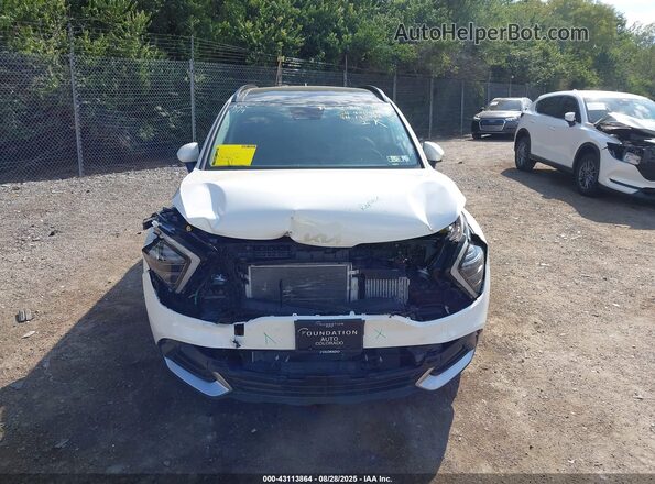 KNDPVCDG6S7195377 2025 KIA SPORTAGE HYBRID White Вид щитка приладів