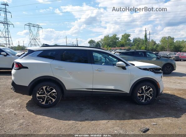 KNDPVCDG6S7195377 2025 KIA SPORTAGE HYBRID White Вид задньої частини салону