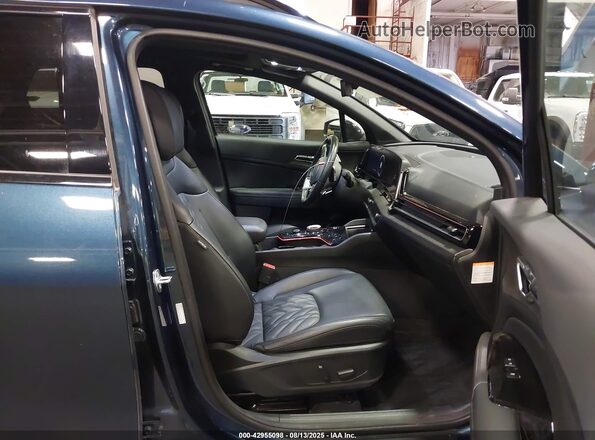 KNDPZDAH1P7097520 2023 KIA SPORTAGE PLUG-IN HYBRID Blue Սալոնի դիմացի տեսք