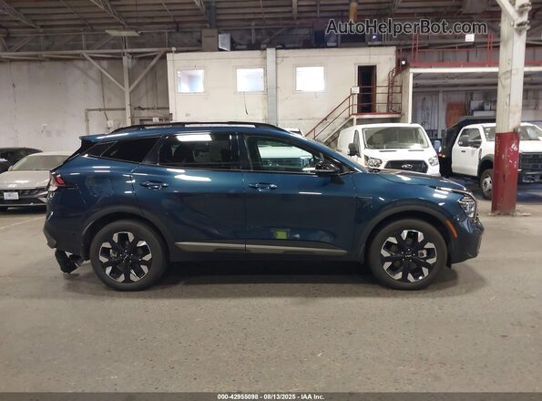KNDPZDAH1P7097520 2023 KIA SPORTAGE PLUG-IN HYBRID Blue Սալոնի հետևի տեսք
