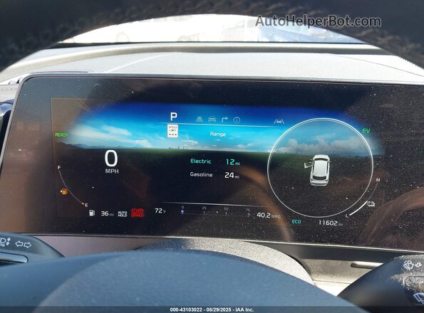 KNDPZDDH7R7168301 2024 KIA SPORTAGE PLUG-IN HYBRID White Widok tylnych siedzeń