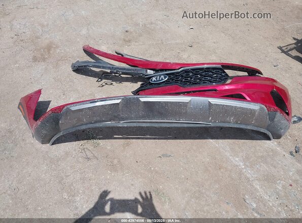 KNDRG4LG4M5036897 2021 KIA SORENTO HYBRID Red Instrument cluster view