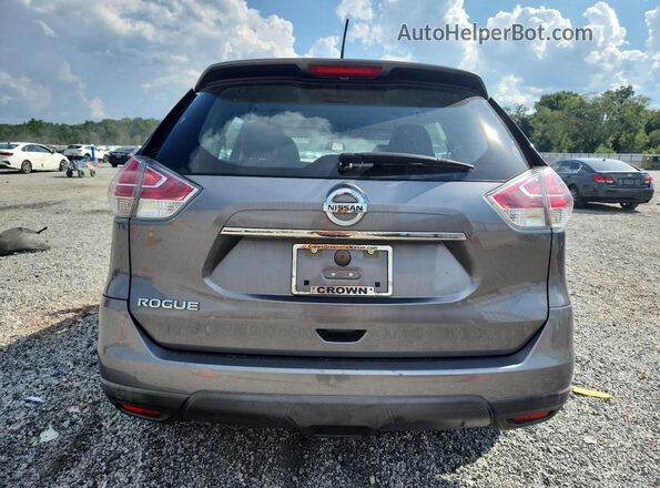 KNMAT2MT8GP676905 2016 NISSAN ROGUE Charcoal Widok z tyłu