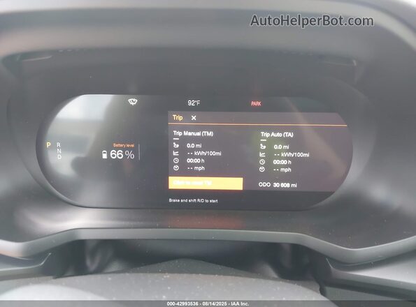 LPSED3KA2ML016327 2021 POLESTAR 2 Синий Вид задних сидений